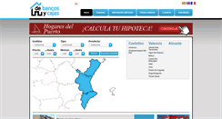 Desktop Screenshot of debancosycajas.com